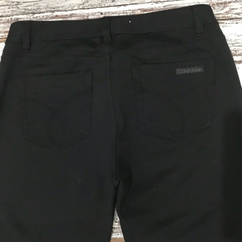 EUC Calvin Klein Black Leggings Sz 10